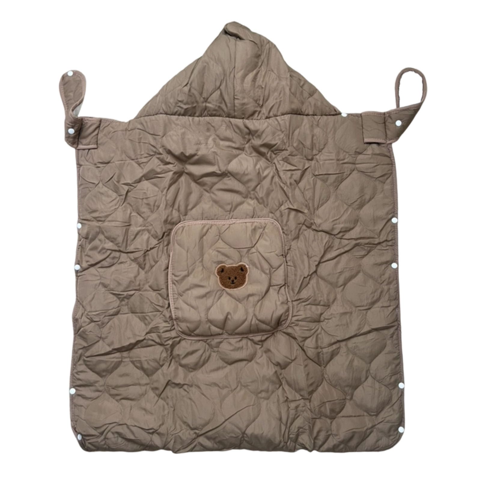 Copertura per Antivento e Schermante Dal Sole, Coperta per Passeggino con Cappuccio a Forma di Cartone Animato, Fascia in Morbido Cotone, Ideale per i Viaggi all'aperto del Neonato,