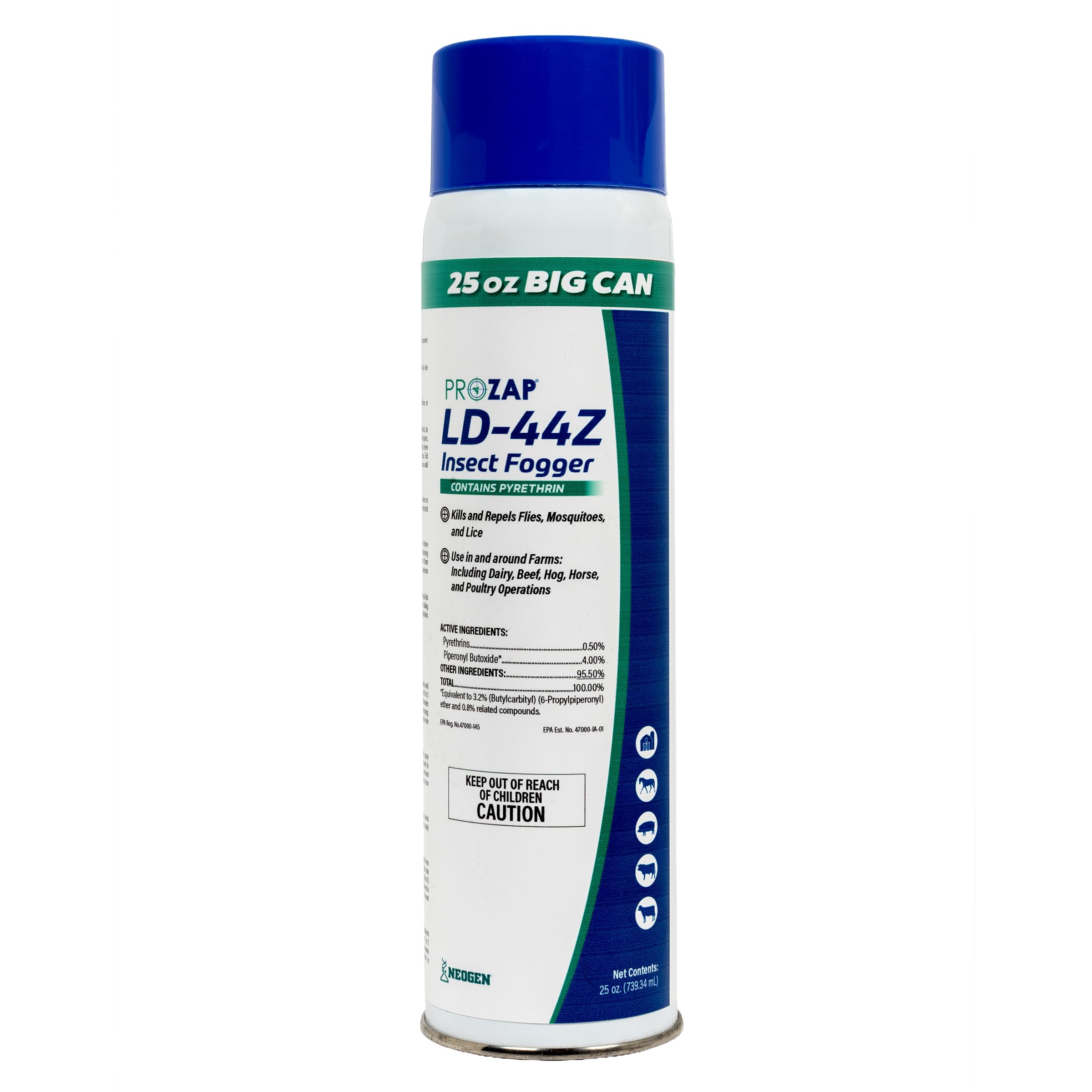 Amazon.com: Neogen Prozap LD-44Z Farm Insect Fogger, 25oz : Patio