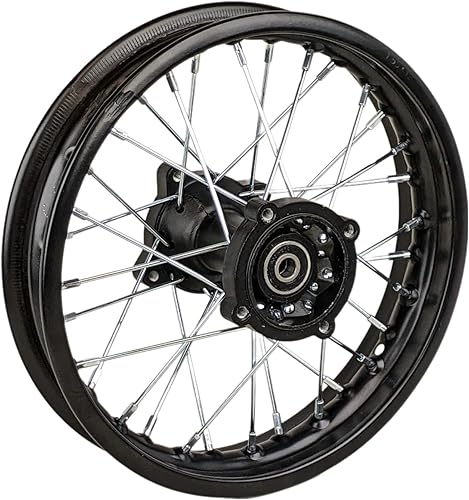 Rueda de Llanta Trasera de Acero con Freno de Disco Apollo SSR 50cc 125cc 150cc XR CRF DB17 Dirt Pit Bike, Fabricado en China, Eje de 12 mm y 15 mm