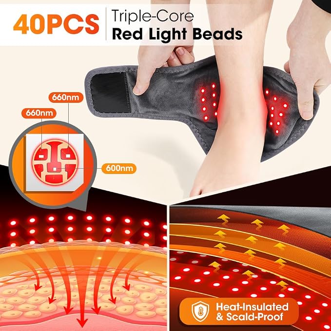 Masajeador para pies con terapia triple y 5 intensidades pack x2 miniatura 7