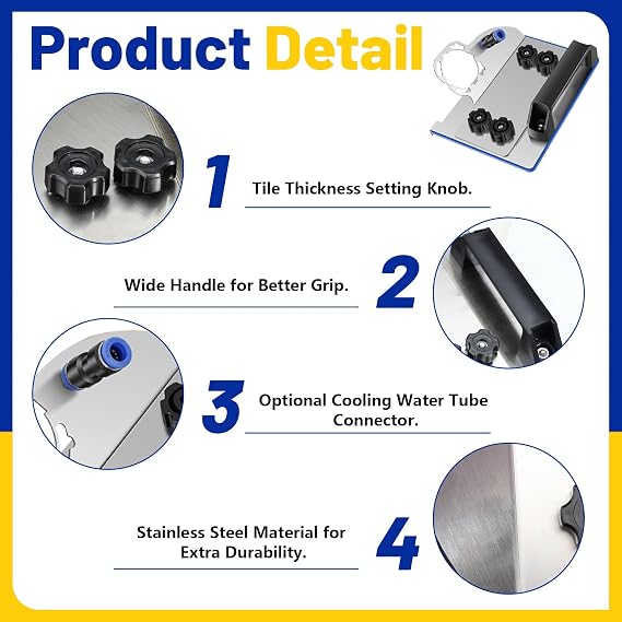 Stainless Steel Angle Grinder Stand for Tile 45 Chamfer Cutting, Heavy Duty 45 Degree Tile Chamfering Tool Bracket, Grinder 45 Degree Adapter for Cutting Ceramic Stone