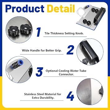 Stainless Steel Angle Grinder Stand for Tile 45 Chamfer Cutting, Heavy Duty 45 Degree Tile Chamfering Tool Bracket, Grinder 45 Degree Adapter for Cutting Ceramic Stone