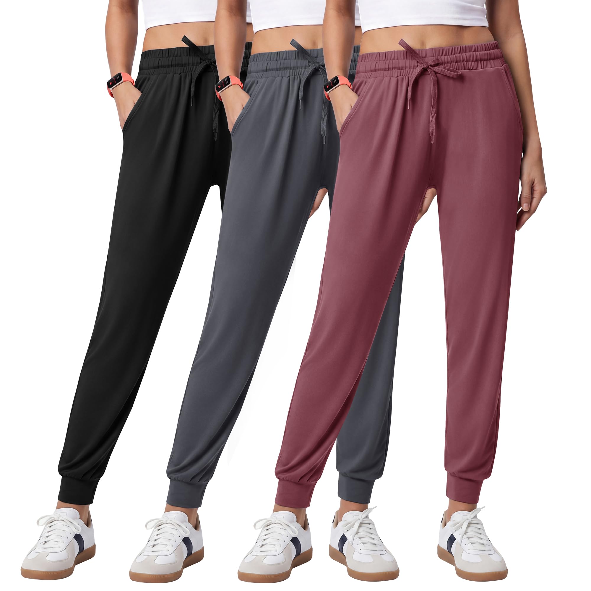 Joggers for Women 3-Pack