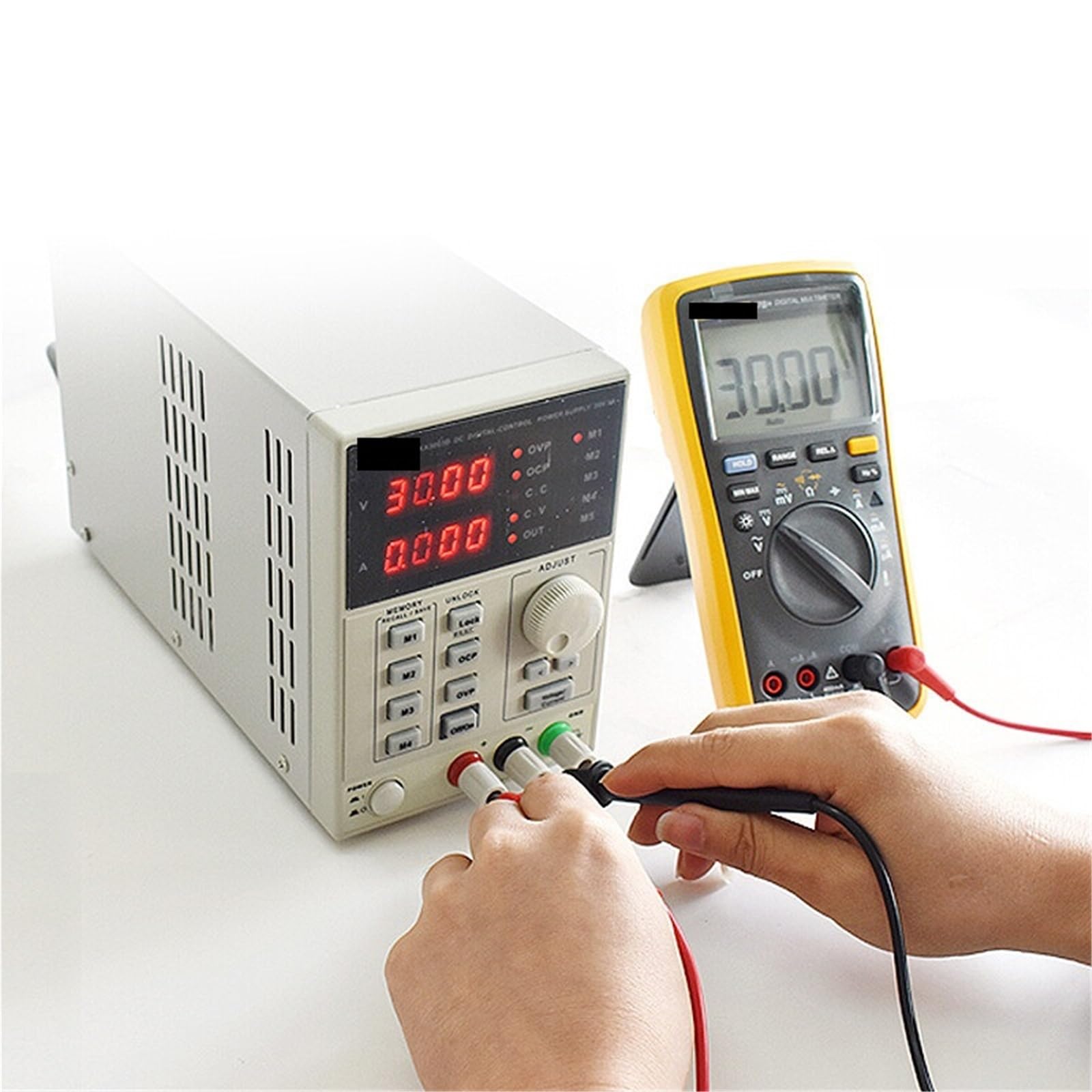 Fuente de Alimentacion Regulable, Fuente de alimentación regulada de CC lineal, fuente de alimentación ajustable de alta precisión(KA3010D(30V/10A))