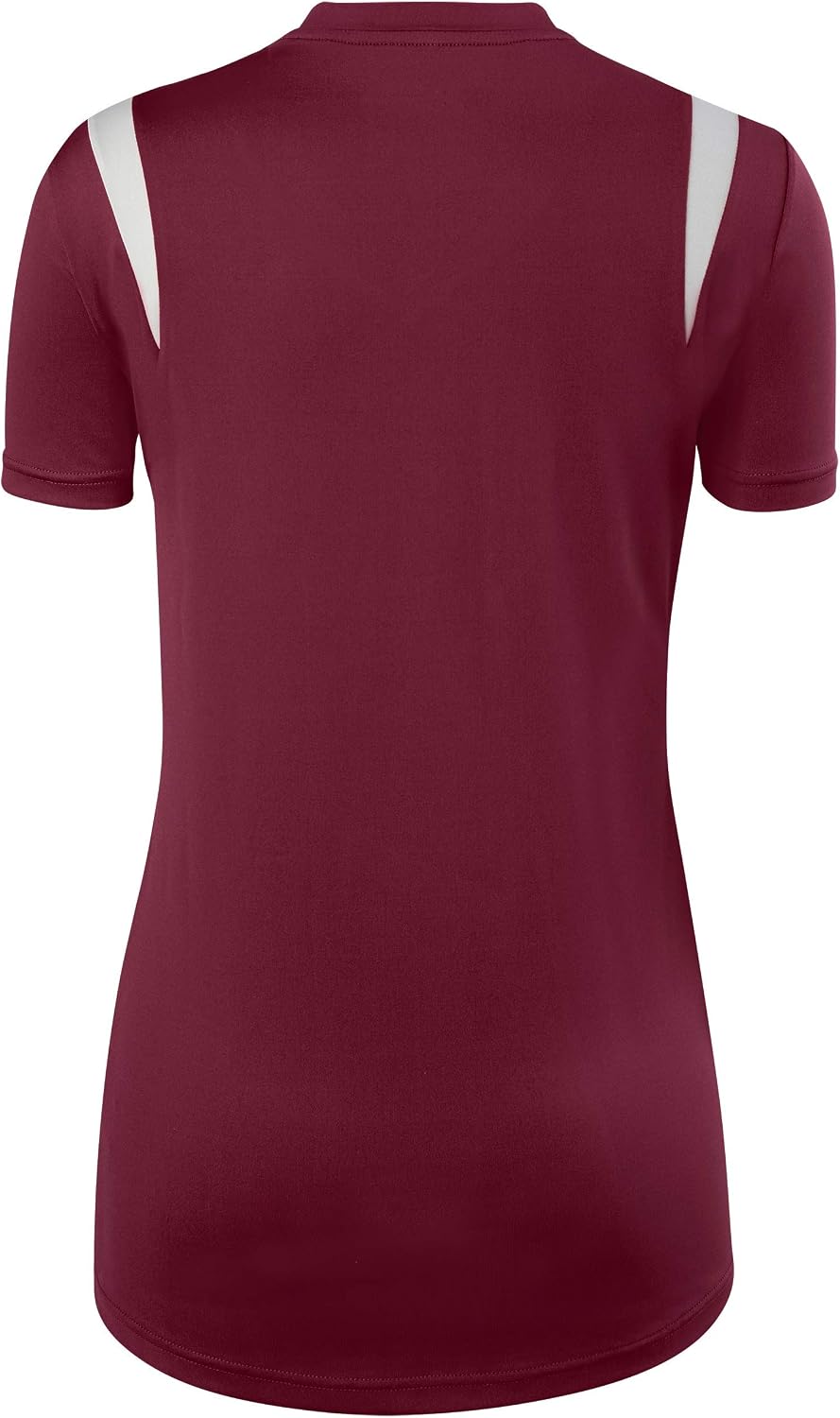 Mizuno Youth Balboa 5.0 Short Sleeve Volleyball Jersey Cardinal/Silver