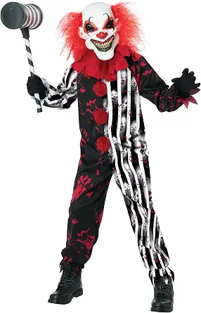 10 Best Scary Clown Halloween Costumes to Terrify Your Friends This Year 12 California Costumes Boys' Maniac Clown