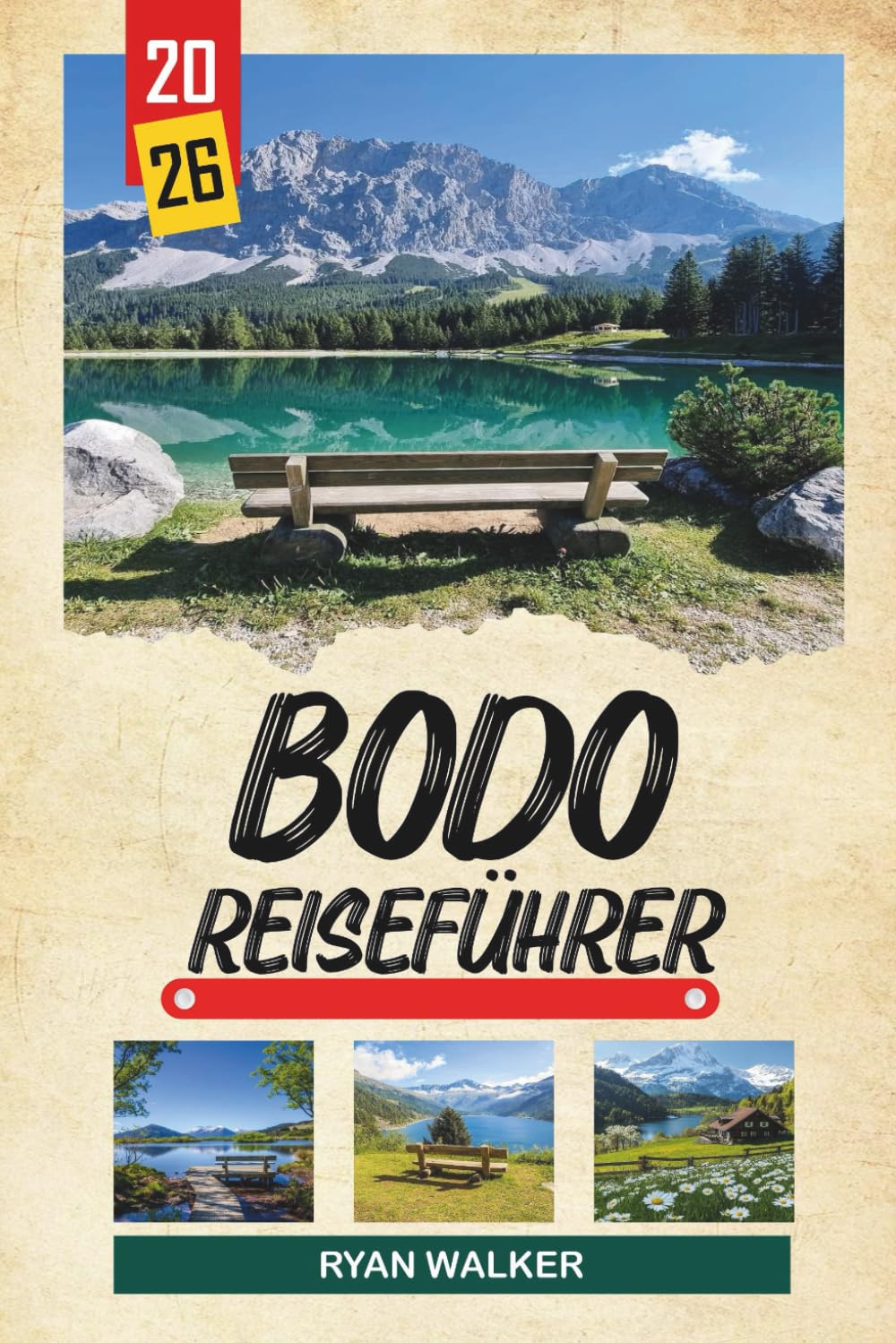 BODØ REISEFÜHRER 2026: Saltstraumen-Gezeiten, arktische Wanderwege, Küstenfähren, Mitternachtssonnenblicke & norwegische Nordkultur (German Edition)      Paperback – Large Print, February 6, 2026