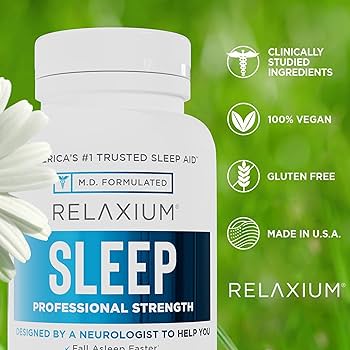 Amazon.com: Relaxium Sleep Aid 60 Capsule + BrainIQ Nootropic