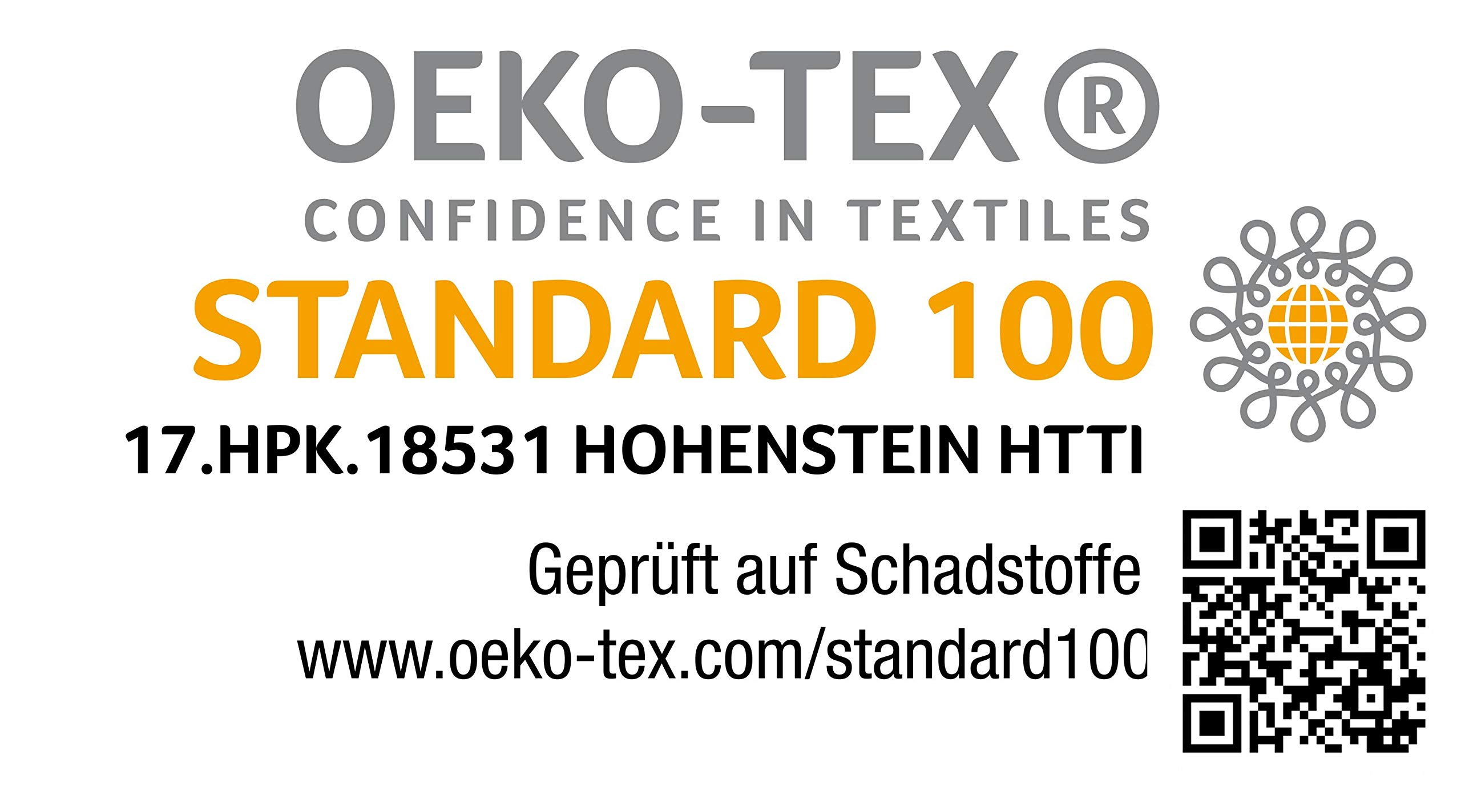 one-home 2 Split Topper Spannbettlaken braun 180x200-200x200 cm Heavy Jersey Baumwolle