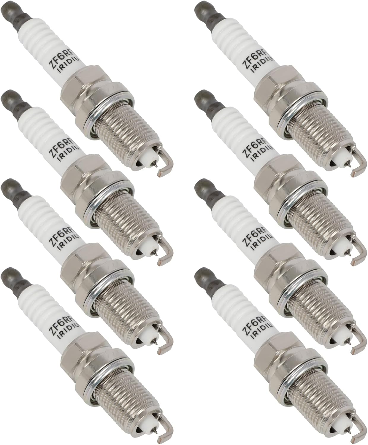 SCITOO Iridium Platinum Spark Plugs for Dodge Dakota 2005 2006 2007,4.7L IZFR5L11 8 pcs