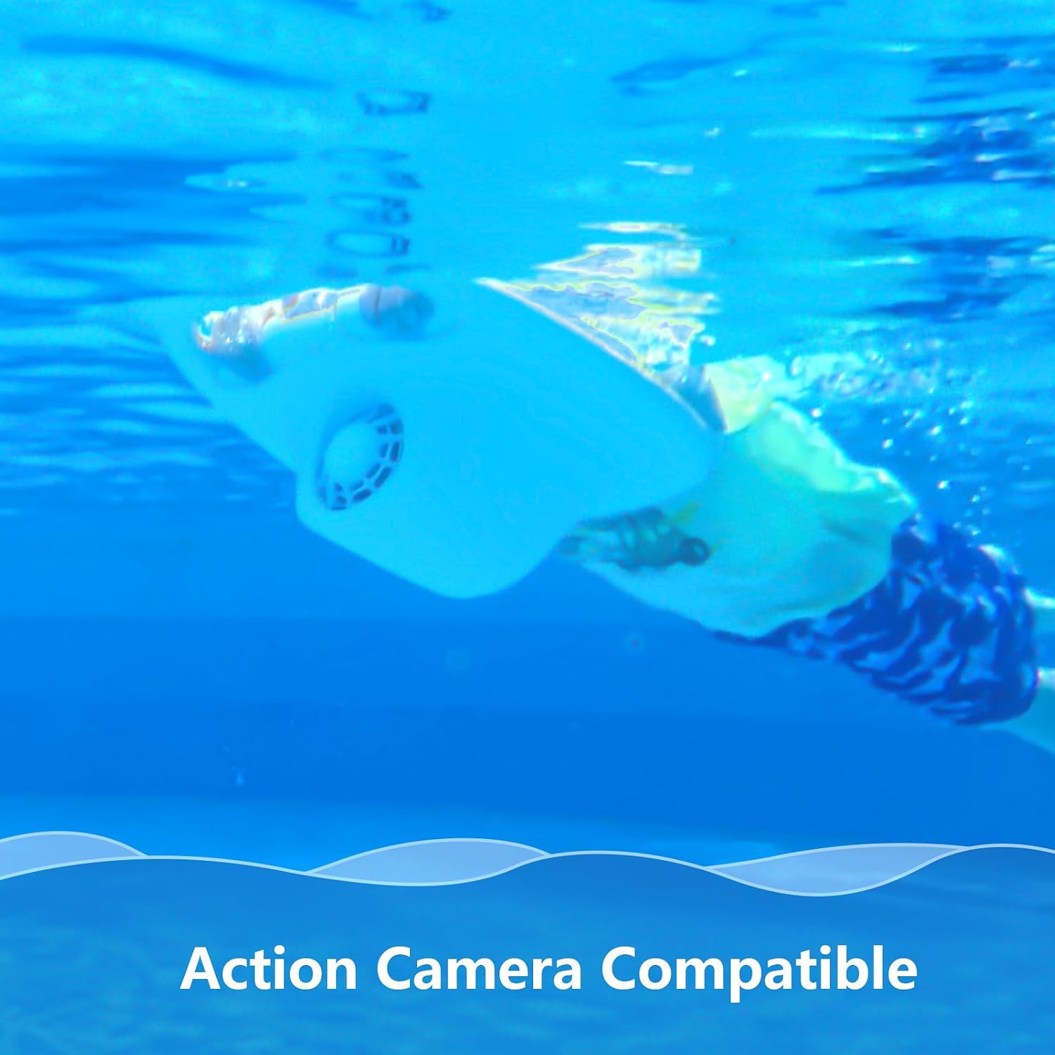 Electric Swimming Kickboard, Water Scooter for Kids Max Speed 1M/s