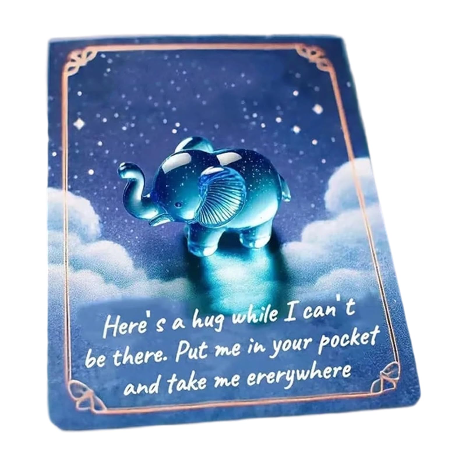 Nucelit Resin Elephant Figurine Party for Kids Graduation Baby Showers Wedding Tabletop Display Elephant Party Gifts