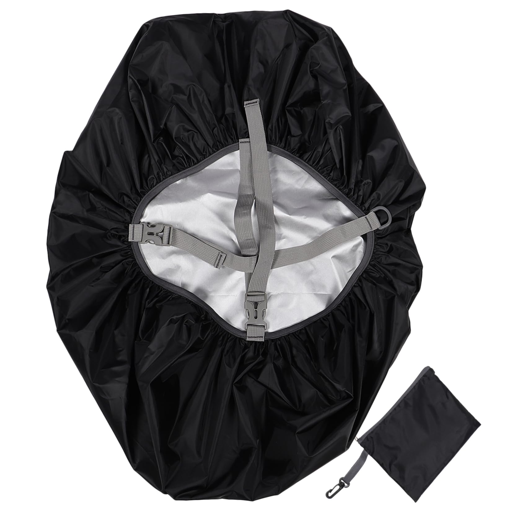 Milisten Backpack Rain Covers Waterproof Reflective Strip Bag Rain Hood Cover Pack