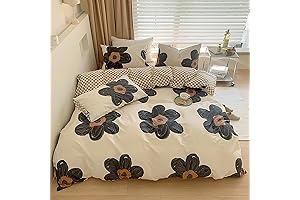 clothknow Black Sunflower Comforter Set: Comfort and Style for Your Bohemian Bedroom