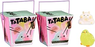 Tataba (2 Pack), Squishy, Collectible, Cute Characters, DIY Flocking, Blind Box, Age 3+