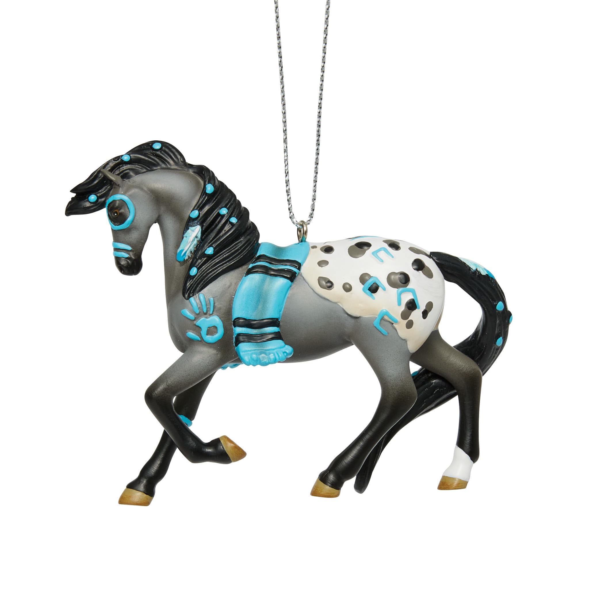 Décoration Trail of Painted Ponies Enesco en pierre vivante multicolore de 6,6 cm