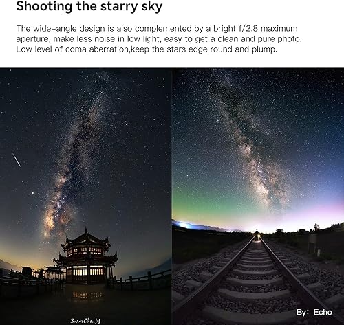 Miniatura 4 de TTArtisan s 1.378 in F1.4 Lente APS-C de gran apertura de enfoque manual para cámaras Sony E-Mount A7 A7II A7R A7RII A7S A7SII A6500 A6300 A6000