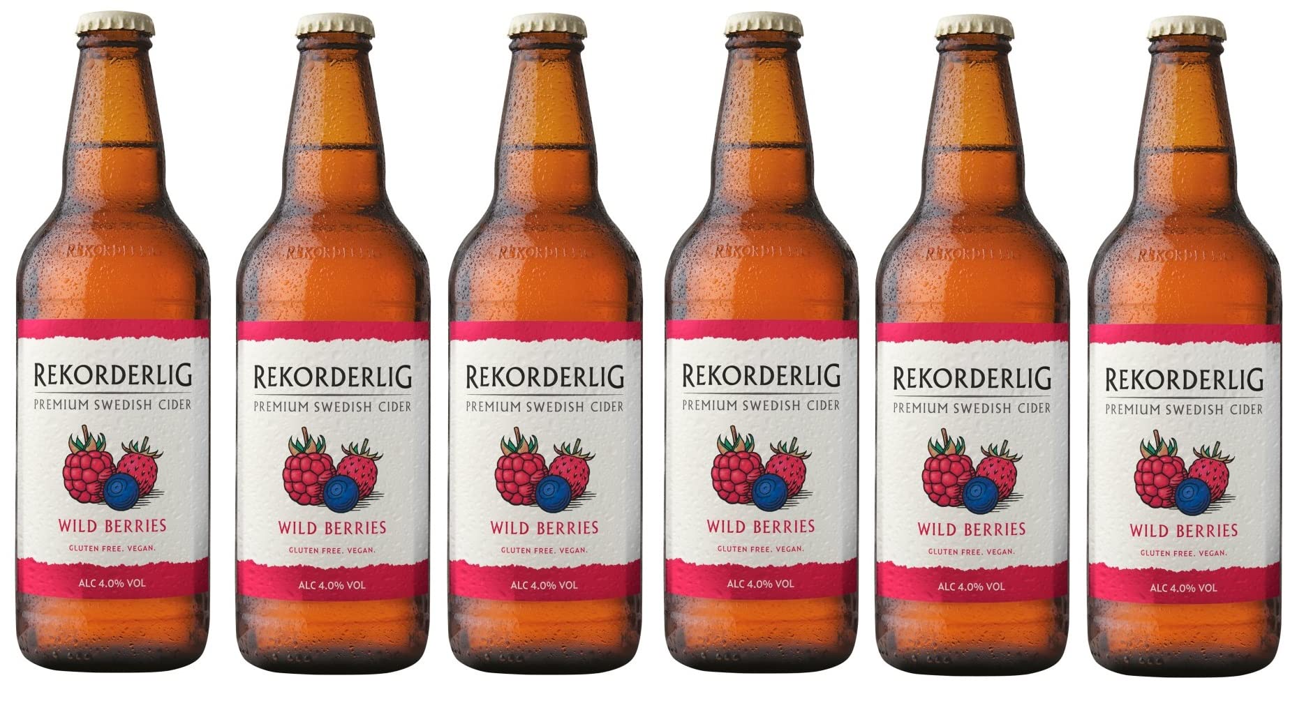 Rekorderlig Wild Berries Cider - (6 x 500ml - 4%)