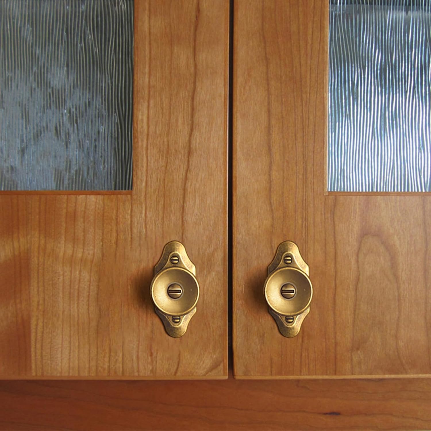 6 Pack Antique Brass Cabinet Knobs with Backplate, Round Drawer Pulls with Decorative Plate, Solid Zinc Alloy Vintage Hardware for Kitchen Cupboard, Dresser, Wardrobe, Bathroom Vanity
