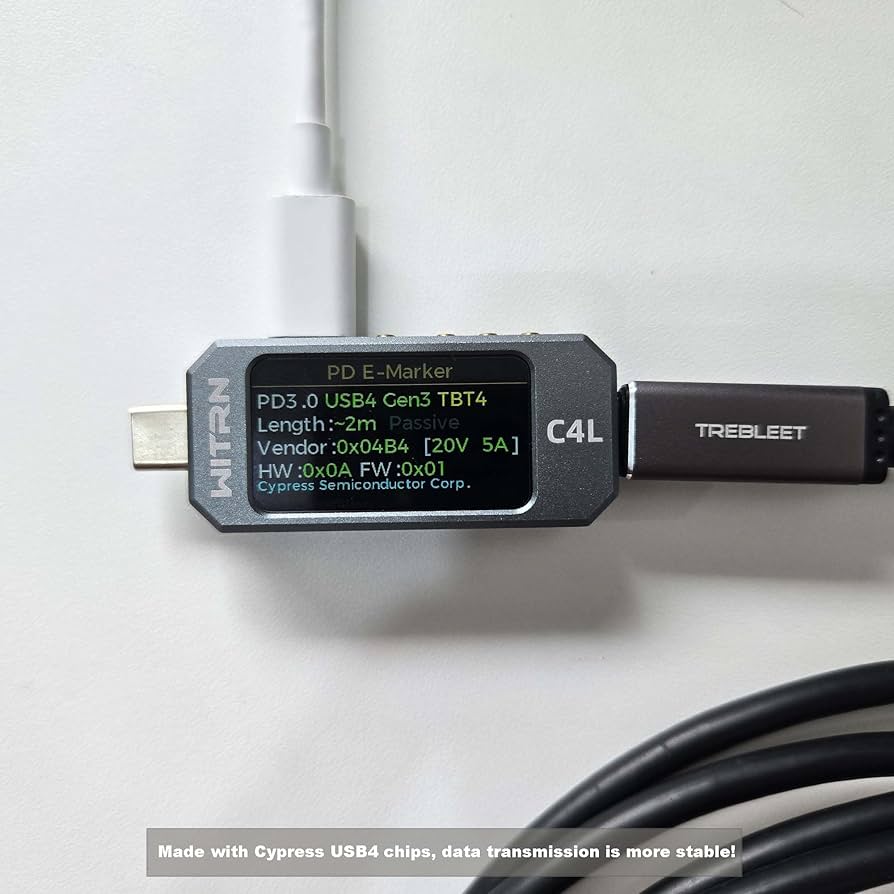 Amazon.co.jp: Thunderbolt 3 Thunderbolt 4 Cable 2M 40Gb/s