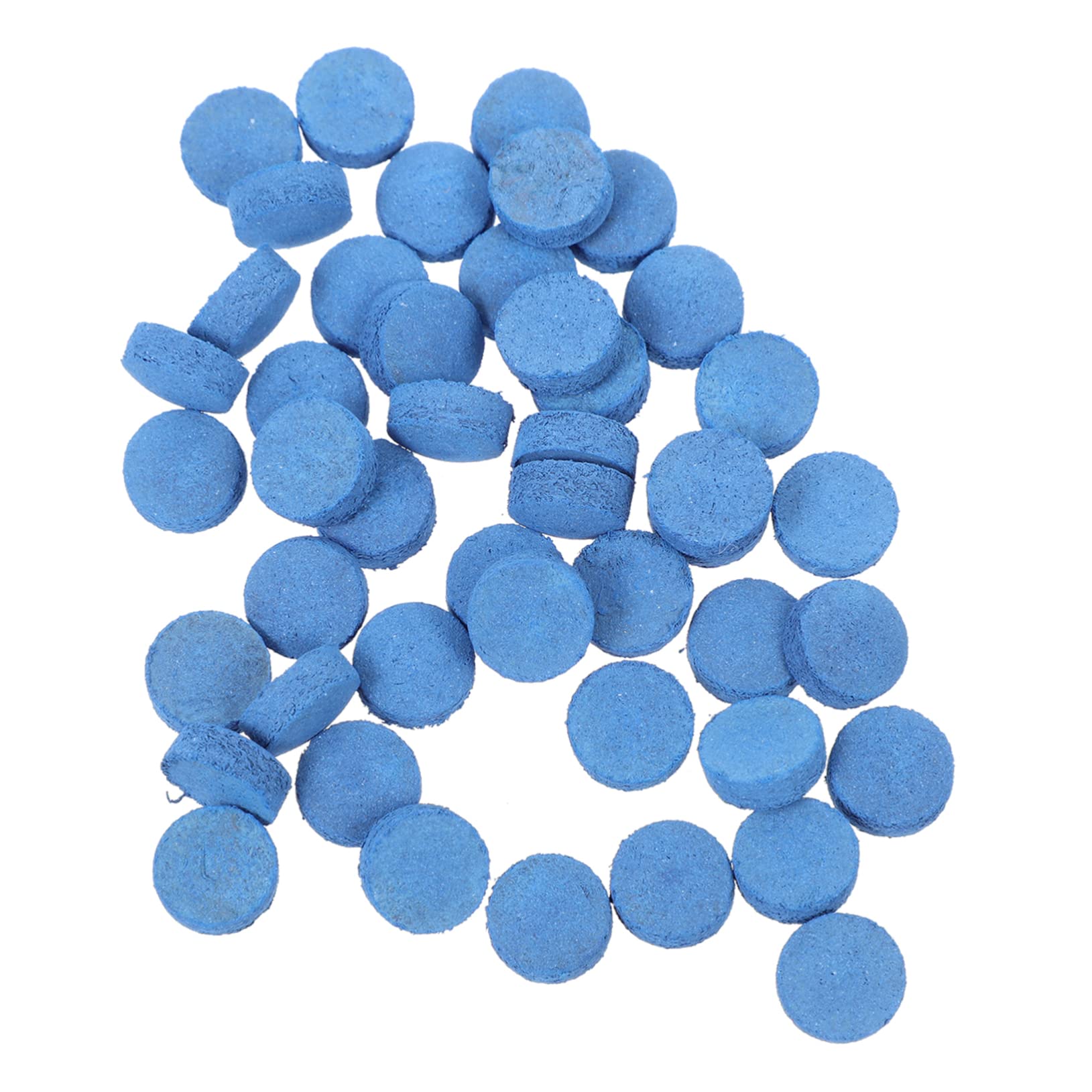 GRIRIW 50Pcs Billiard Tips Replacement Tips for Pool Cues Durable and Easy to Install Billiard Accessories Tips for Snooker and Pool Games