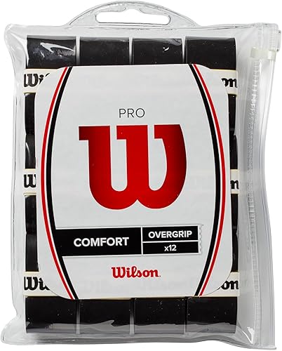 Wilson Pro - Sobregrips de tenis - Negro