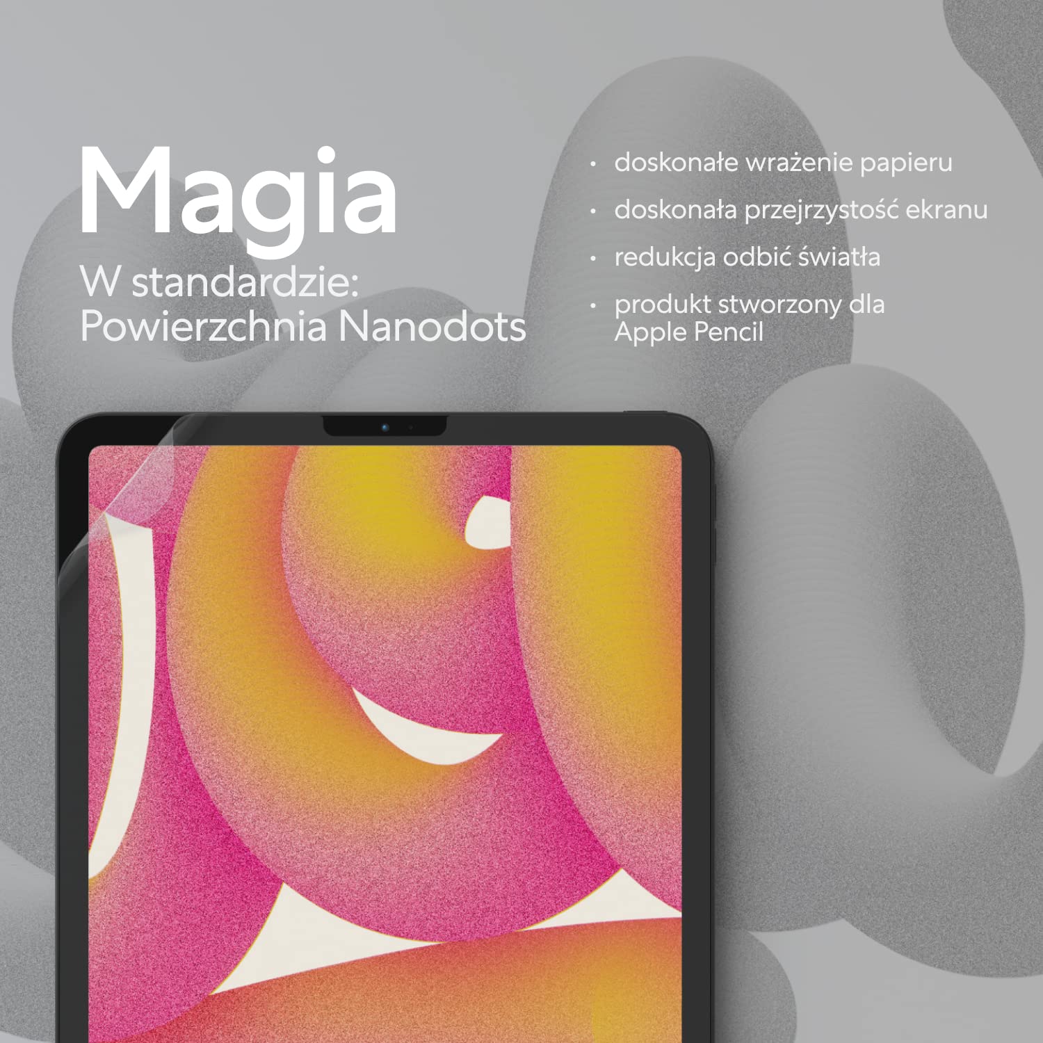 Paperlike 2.1 (2 sztuki) na iPad iPad Pro 13” (2024) - przezroczysta osłona ekranu do notowania i rysowania jak na papierze | (poprzednia wersja) zapewnia autentyczne wrażenie papieru