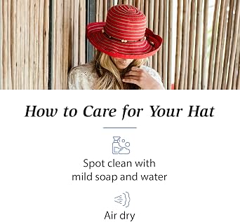 Wallaroo Hat Company Women's Breton Sun Hat UPF 50+ UV Sun Protection, Packable, Travel-Friendly, Adjustable