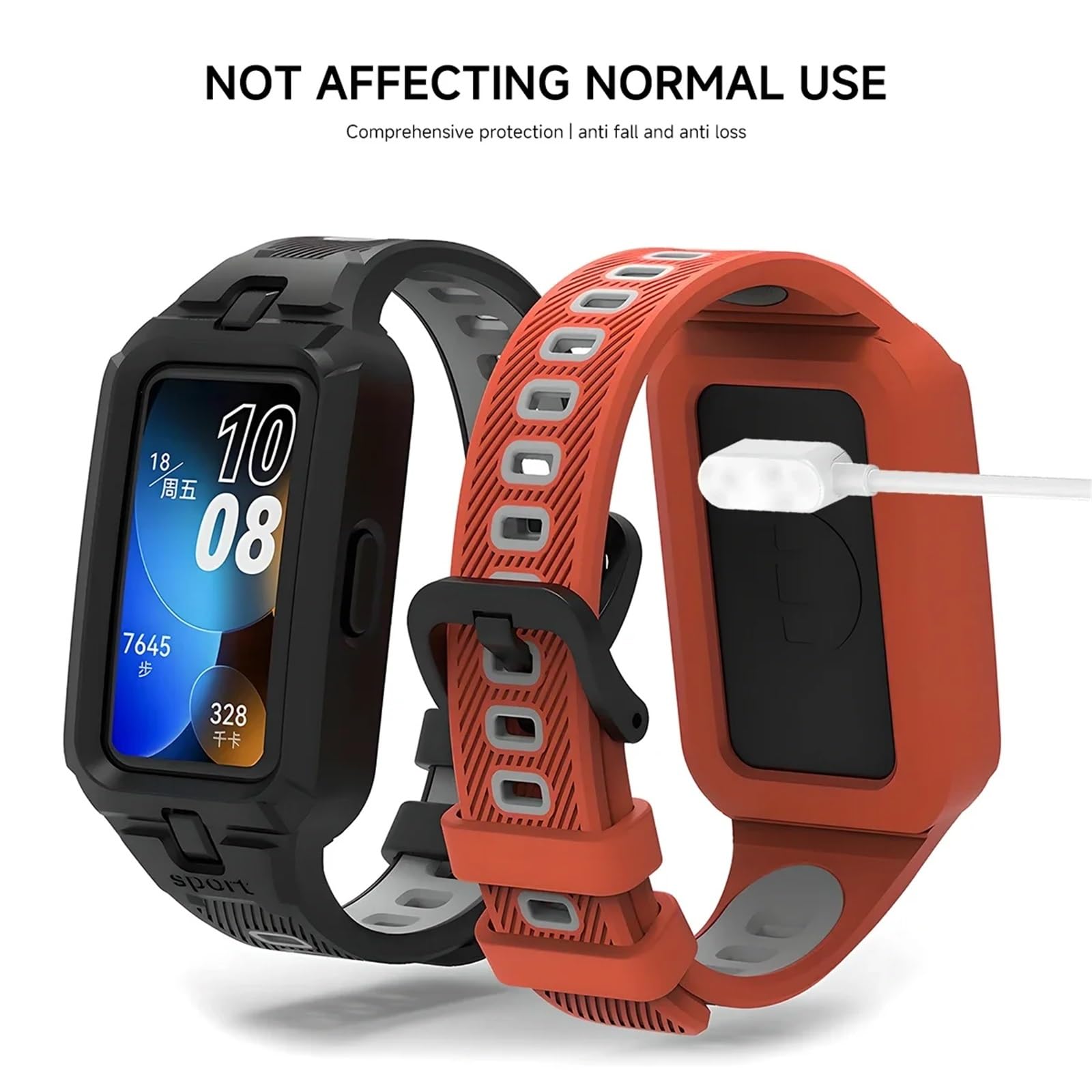 Bracelet en Silicone pour Huawei Band 9 8 7 6 montre intelligente Bracelet de remplacement Sport sangles respirantes pour Huawei Band9 bracelets de montre