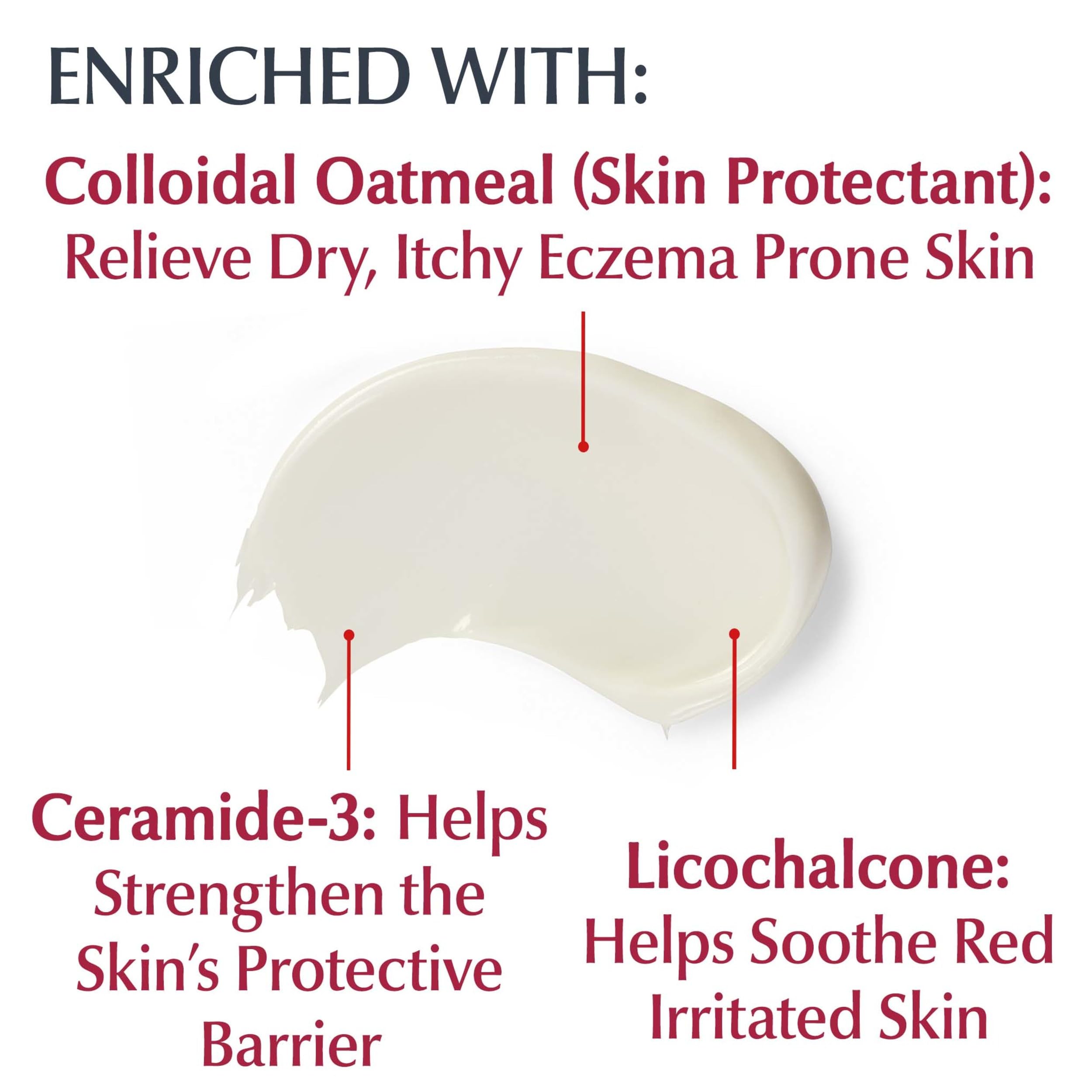 Eucerin Eczema Relief Body Cream with Colloidal Oatmeal, 8 OZ — Amazon image 4