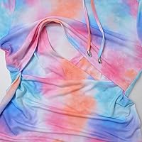 Vista 129 de GINKANA Sudadera con capucha para mujer, manga larga, lactancia materna, ropa casual