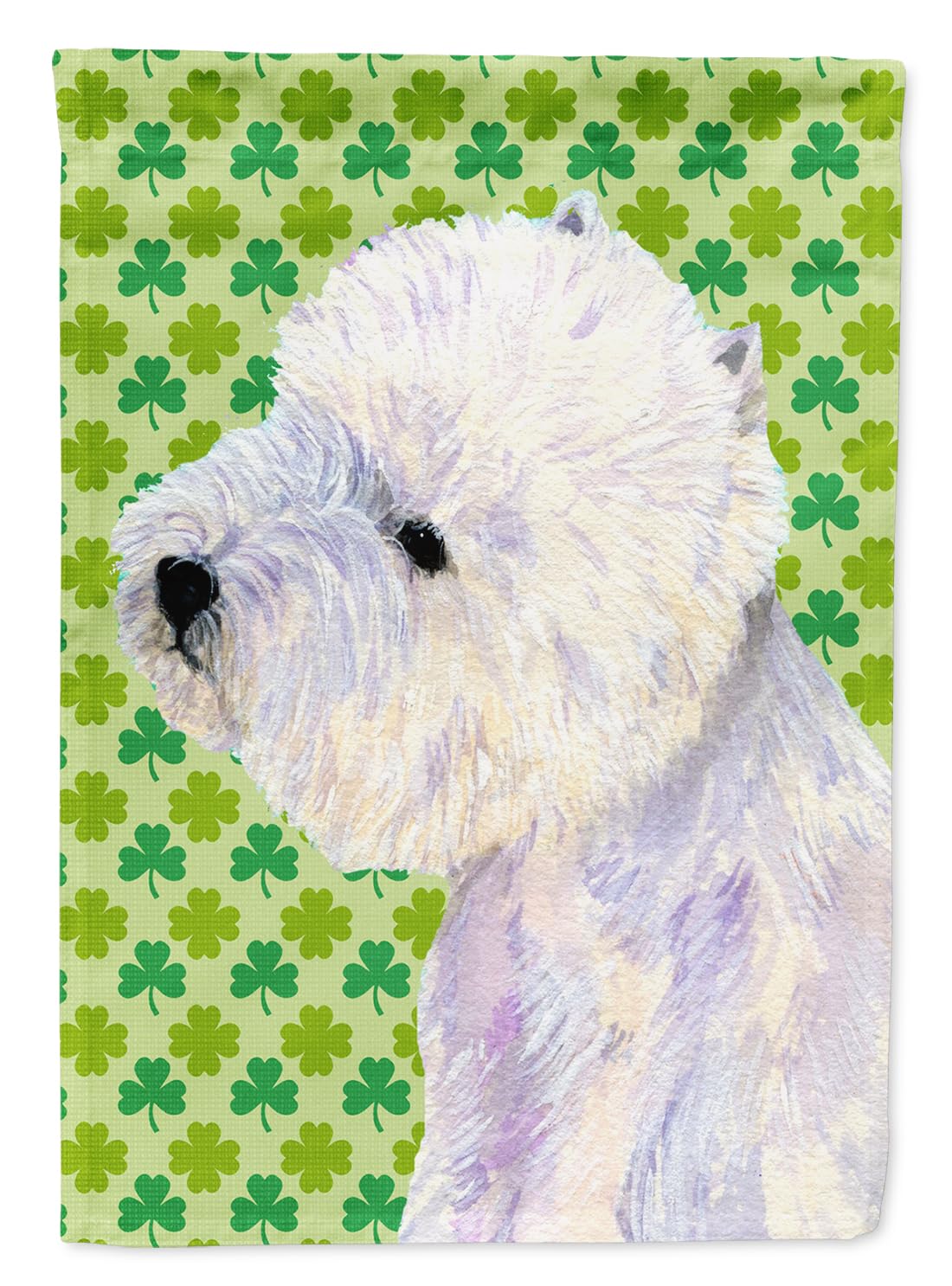 Drapeau Westie de Saint-Patrick LH9180GF Caroline's Treasures petit format jardin multicolore