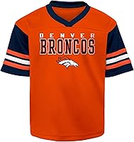 Vista 19 de Outerstuff NFL Teams - Camiseta tipo jersey de punto para niños y jóvenes varones con logotipo del equipo (8-20)