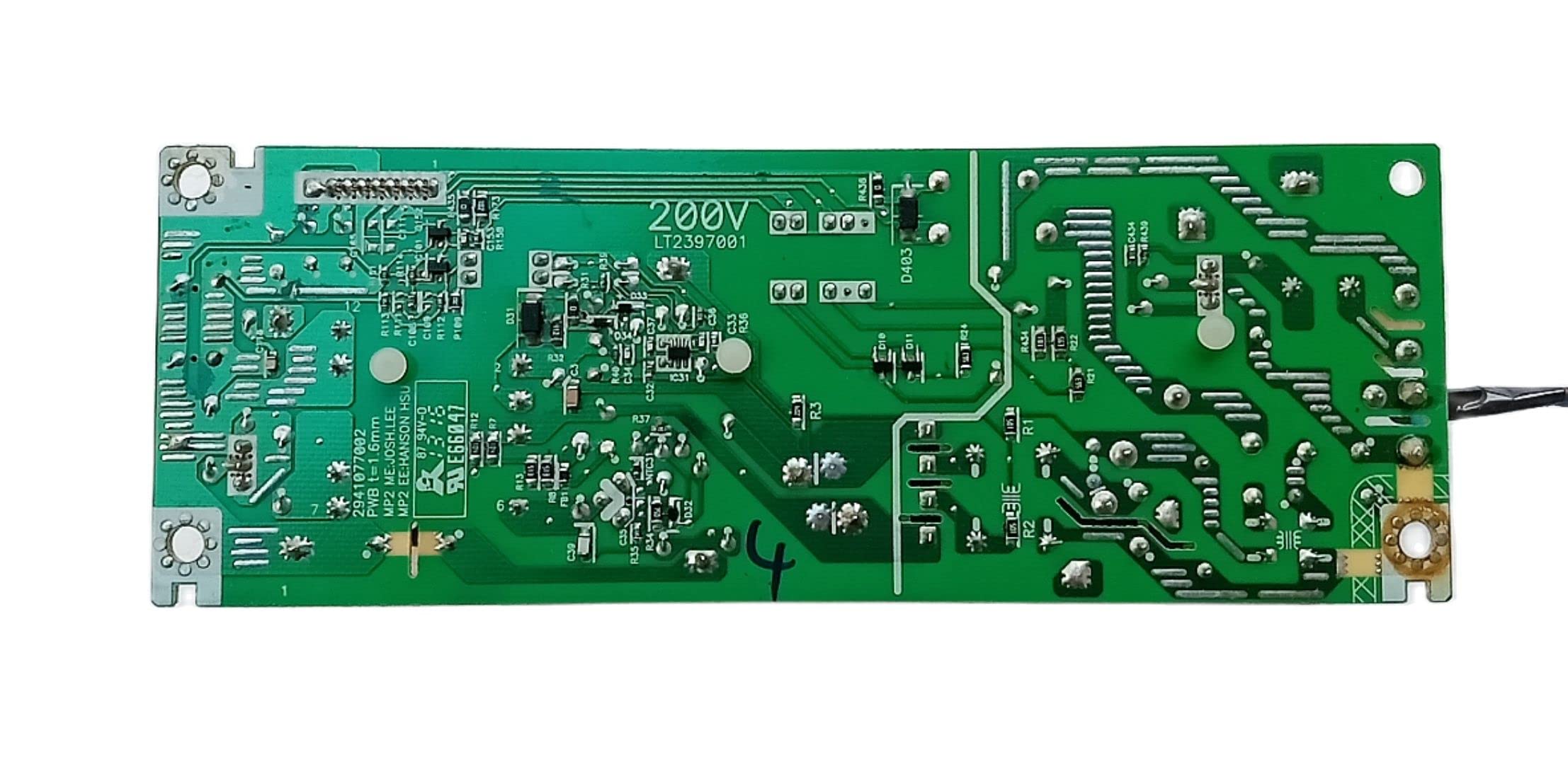 【Accessori per stampanti】 Unità PCB di alimentazione a bassa tensione compatibile con Brother DCP 1519 1600 1601 1602 1608 1610 1612 1615 1616 1617 1618 1619 1810 1816 1819 (Color : 220V)