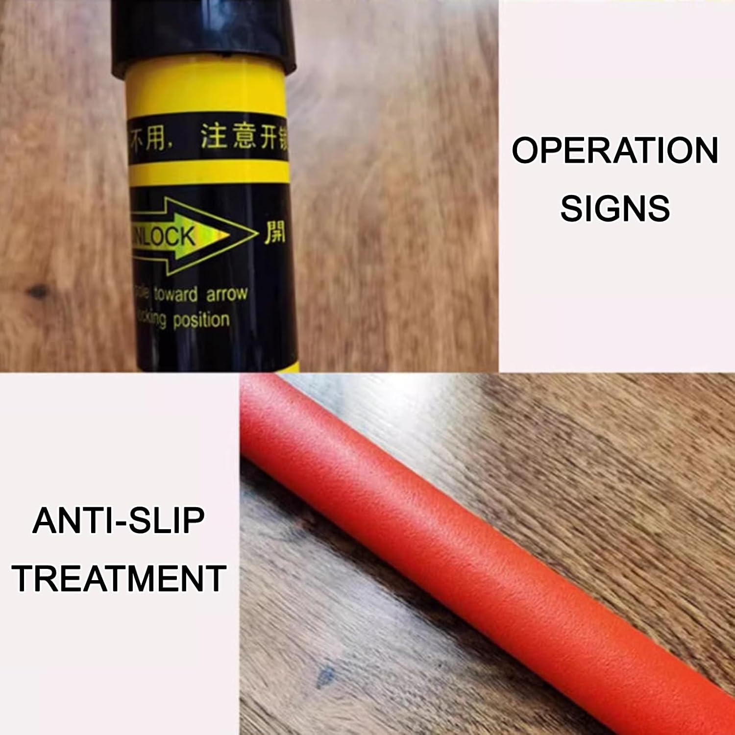 High Voltage Insulated Rescue Hook, Anti-electrocution Rescue Hook, Body Pull Stick, Safety & Defense Tools for Emergency Care, for ​​Substation/Fire/Construction(3m/9.8ft)