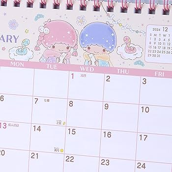 Amazon.co.jp: サンリオ(SANRIO) リングカレンダー 2025年 リトル