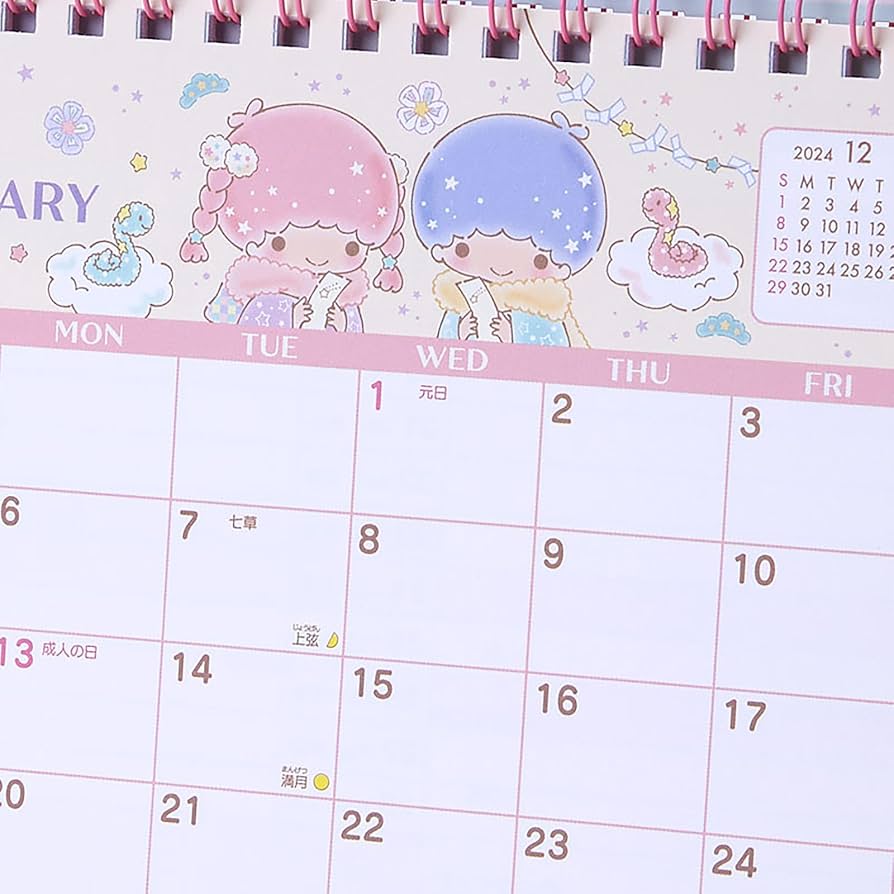 キキララ♥万年カレンダー♥陶器 キキララ♥万年カレンダー♥陶器