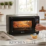 Kitchen Elite 26 Quart Digital Air Fryer Oven with 10 Smart Programs, Gray, With Extra-Large Countertop Capacity for Family Meals, Snacks, Sides, Reheating, Crisping, and Everyday Food Prep — image 7