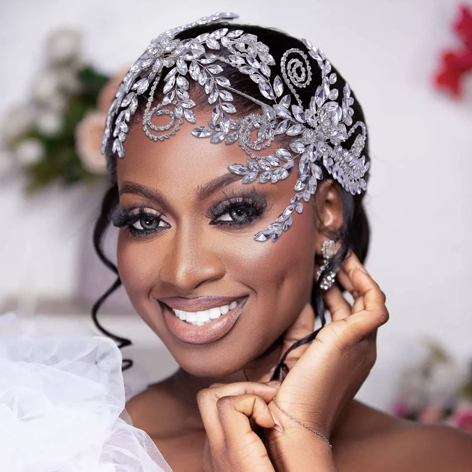 Diademas De Boda Con Diamant De Imitación Para Novia, Diadema De Cristal, Accorios Para El Cabello