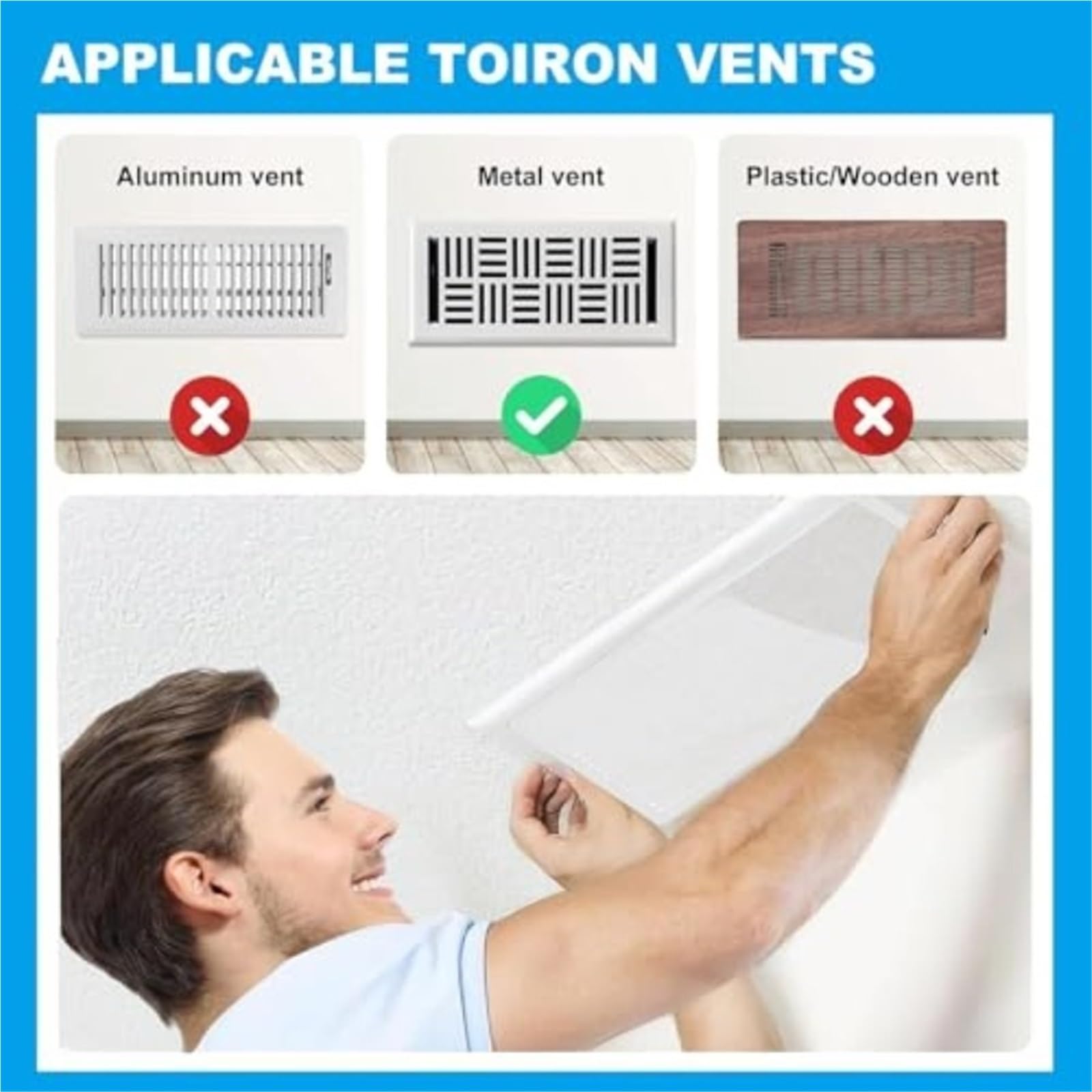 Griglie Di Ventilazione 4 coperture for ventilazione bianche per interni