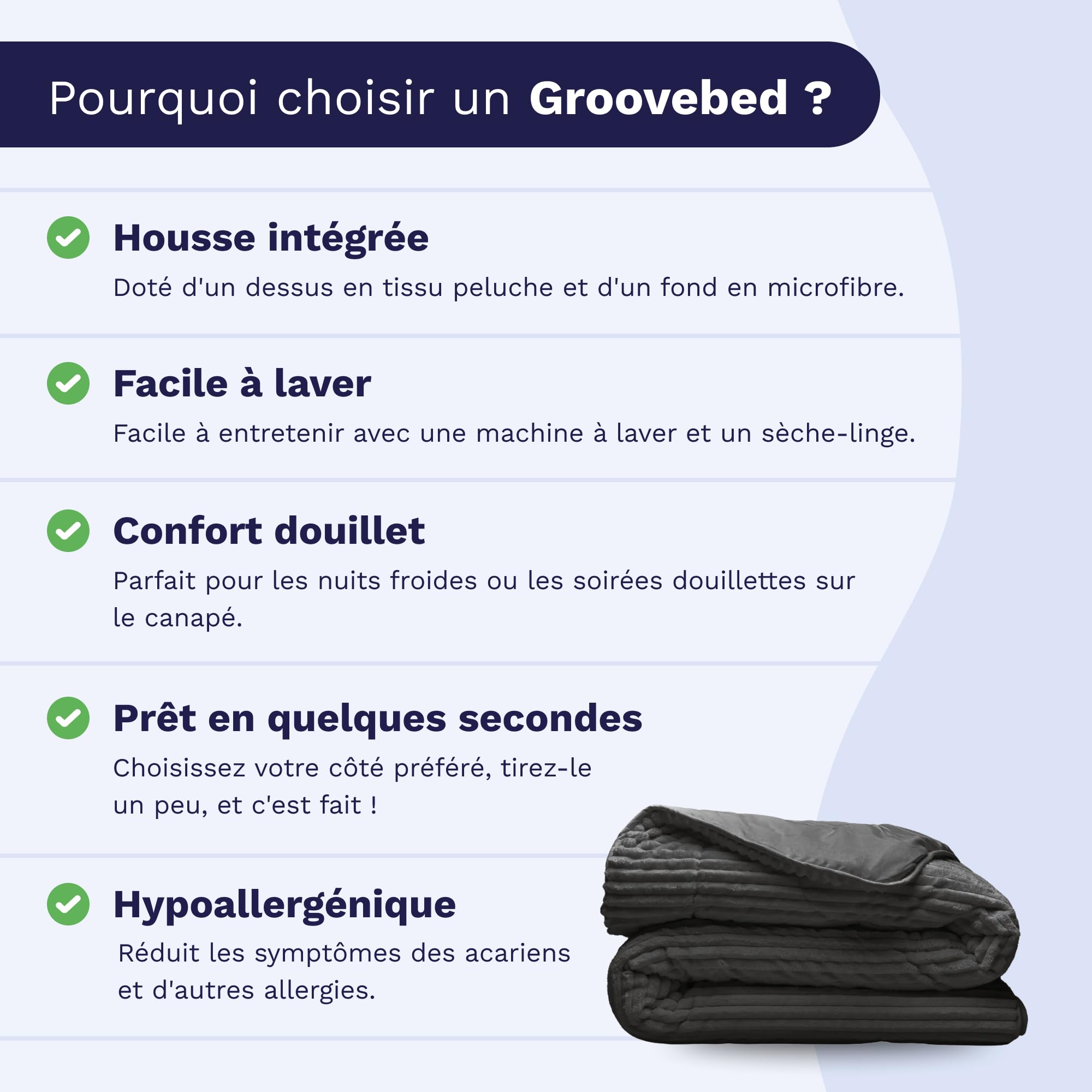 Zelesta Groovebed Couette Teddy Sans Housse - Linge de Lit Moelleux et Hypoallergénique - Lavable (Taupe, 240x200 cm)
