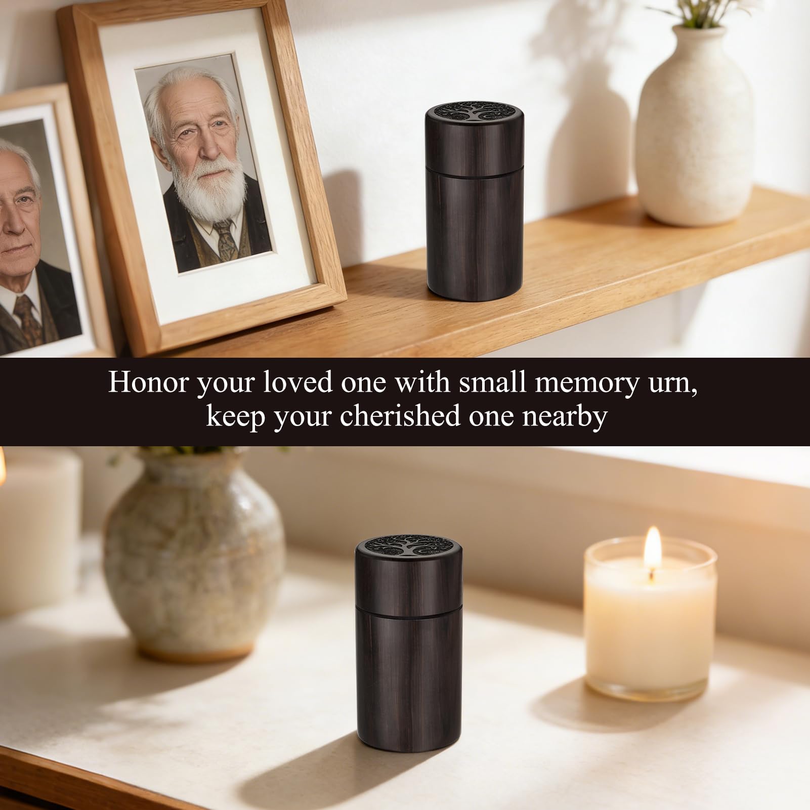世界にただ一つの木製　小型骨壺 Amazon.co.jp: SOITIS (ソイティス) 木製小型骨壷 人間の遺灰用 2.9