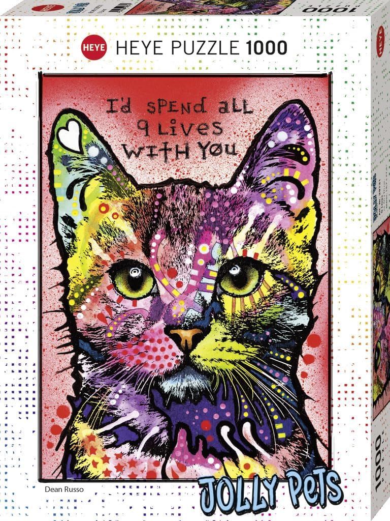 HEYE Puzzle 29731 Dean Russo : 9 Lives (1000 Pieces)