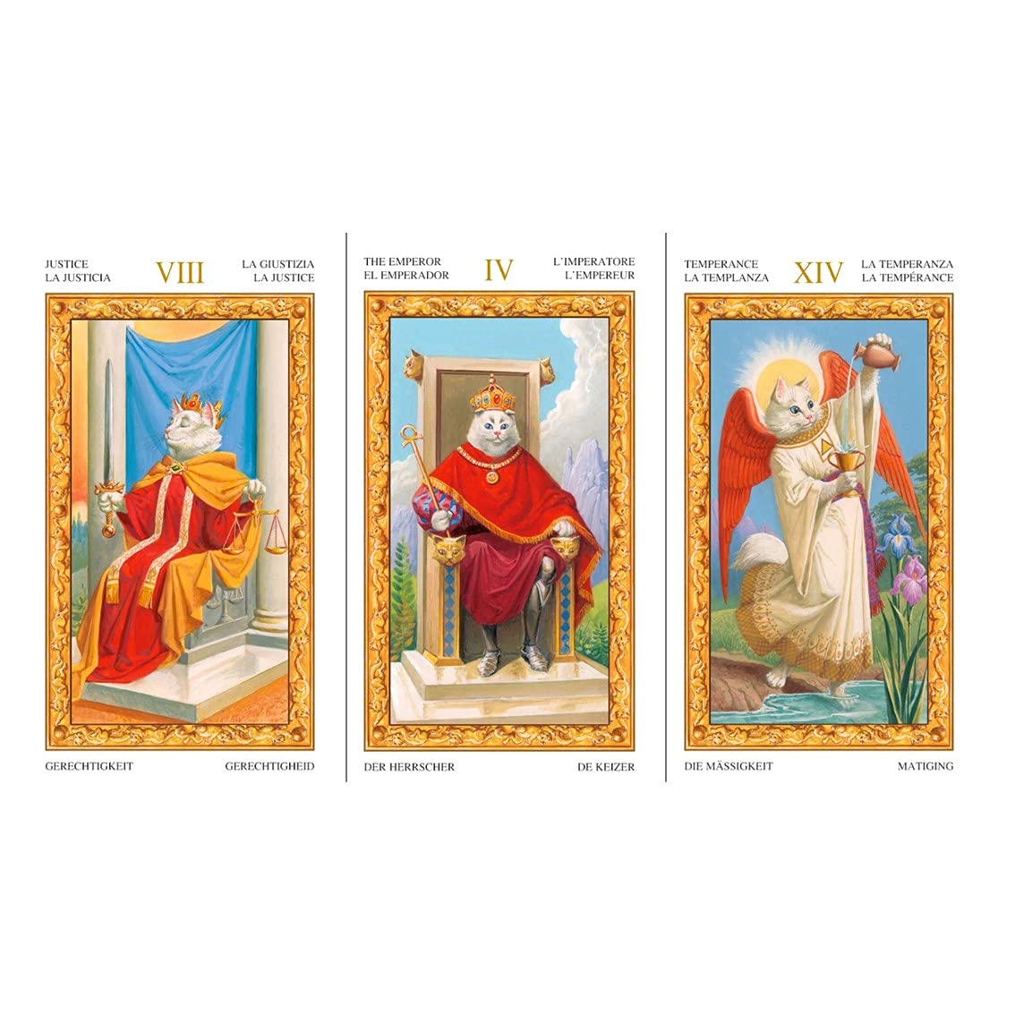 Amazon | Kancharo タロットカード 78 枚 タロット占い【ホワイト