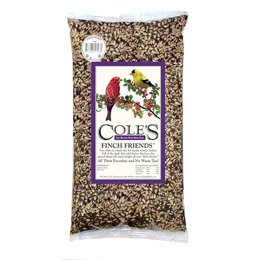COLES WILD BIRD PRODUCTS Finch Friends Bird Seed, 80 OZ