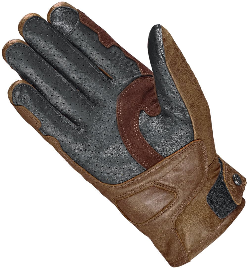 Held Sanford Motorrad Handschuhe, braun, 8 | Leder
