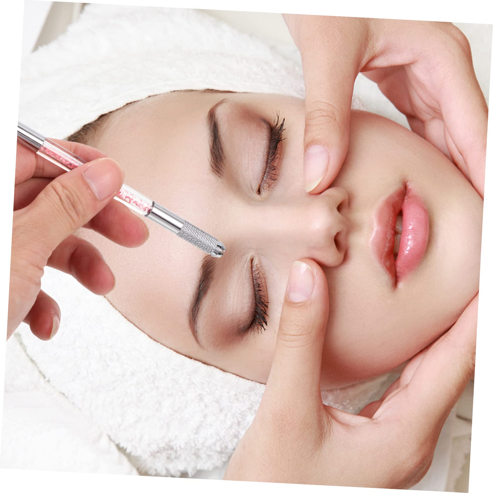 Happyyami 10stücke Augenbrauen Tattoo Pens Doppelköpfige Microblading Augenbrauenstifte Für Natürliche Looks Tragbar Und Vielseitig Für Anfänger Und Profis