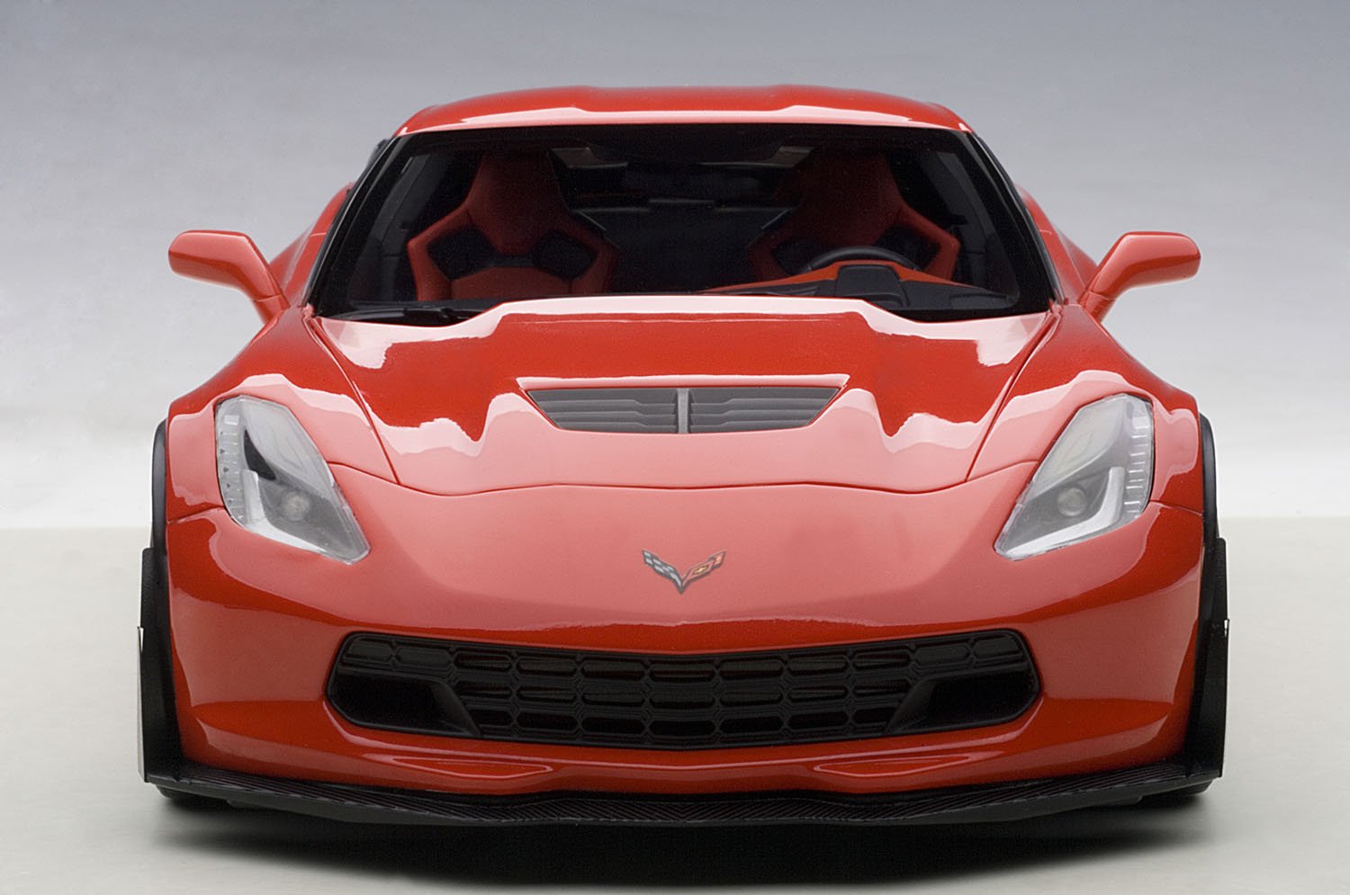 Amazon.co.jp: AUTOart 1/18 シボレー コルベット (C7) Z06 (レッド