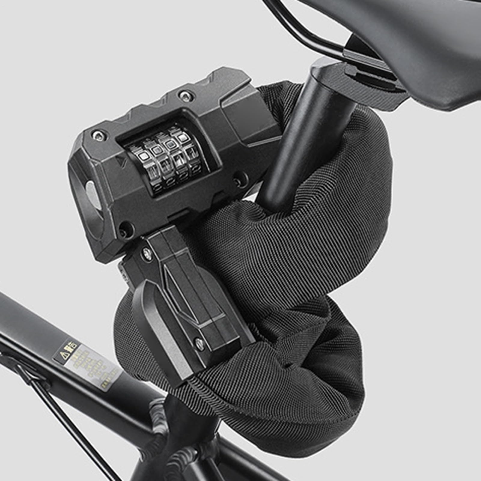 Candado Para Bicicleta Con Combinación 90 cm Resistente Antirrobo | Candado Para Bicicleta Eléctrica Para Ciudad Montaña Carretera Viaje Exterior Seguridad Ciclismo