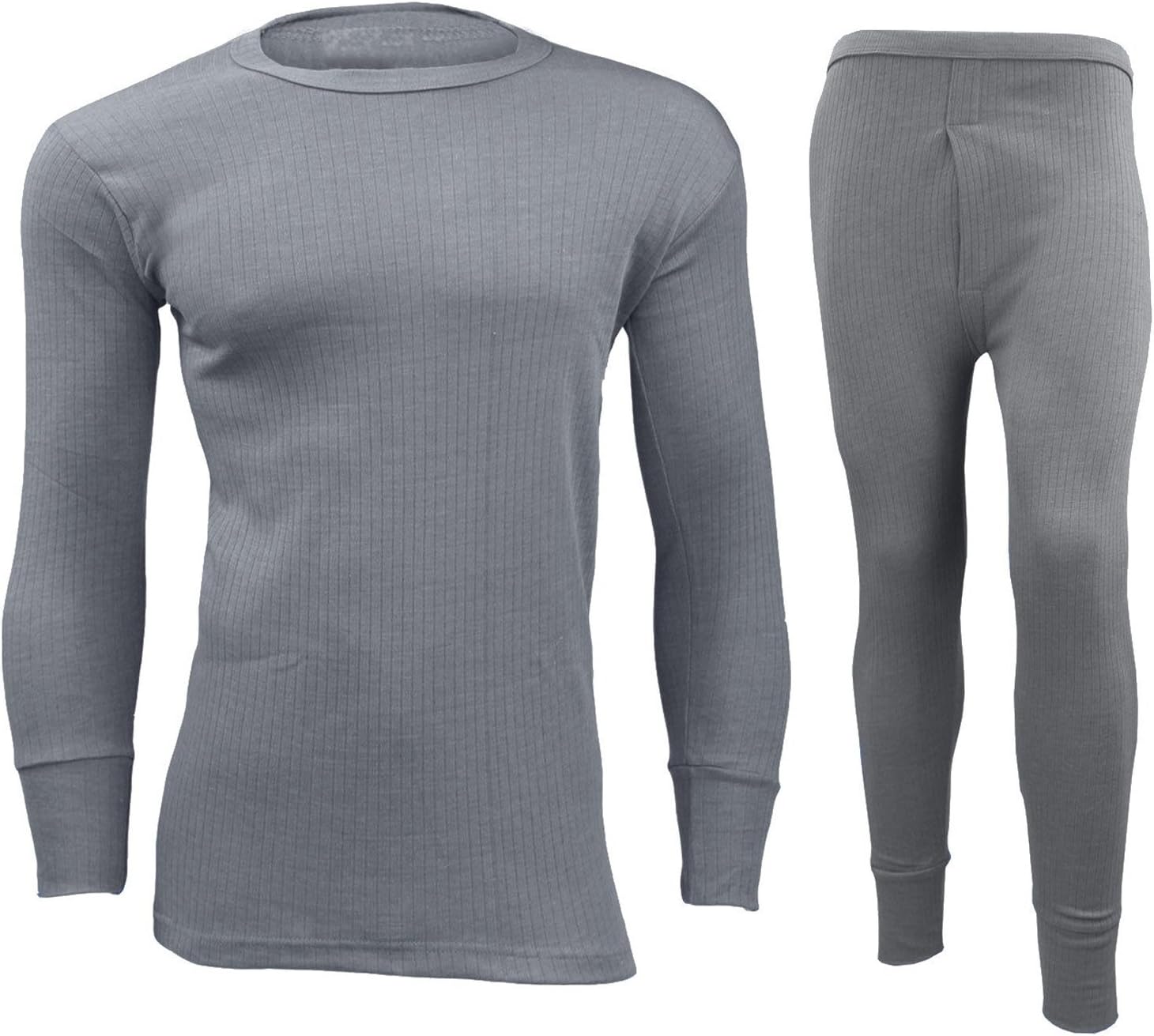Geeney Thermal Underwear, Mens Thermal, Thermal Underwear Set Long Sleeve Vest Top and Long Johns Extreme Hot Thermals Full Set Warm Base Layer T-Shirt Bottoms Trousers Pants for Winter Camping Ski